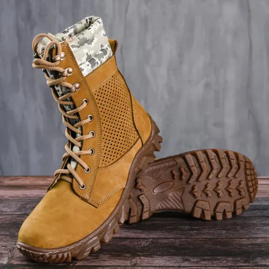 Берцы тактические сетка ВСУ (ЗСУ) 7088 40 р 26 см коричневые Інтернет-аукціон