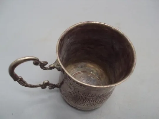 Рюмка стопка Blanka from Her Godmother 4th march 1935 серебро 925 идущий лев CBEP Бирмингем 111,88 г Продаж