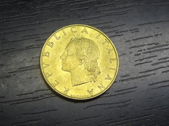 Купити 20 лір Італія 1972