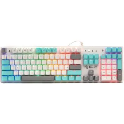 Клавиатура A4Tech Bloody S510R RGB BLMS Switch Red USB Icy White (Bloody S510R Icy White) Ціна