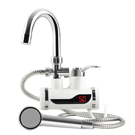 Мини бойлер водонагреватель душ с боковым подключение Water Heater MP 5208 Ціна