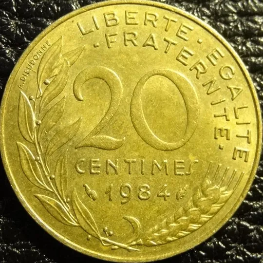 Купити 20 сантимів 1984 Франція