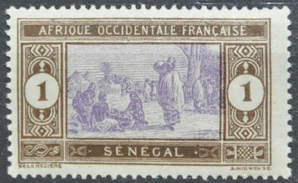 фото, Французские колонии Сенегал 1914