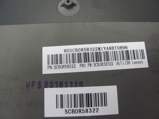 номер0949-13 Кришка дно піддон корпуса корпуса нижний корпус (дно) для ноутбука низ AM16Q000500  5CB0R58322 для Lenovo Thinkpad T480s  оригінал Характеристики