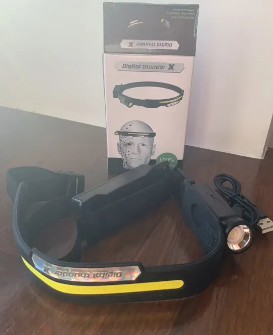 Ліхтар акумуляторний на голову світлодіодний (модель 518) Ціна