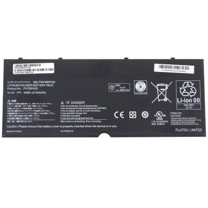 фото, Оригінальна батарея для ноутбука Fujitsu FPCBP425 (LifeBook U745, T904, T935, T936) 14.4V 3150mAh 45Wh Black (FMVNBP232)