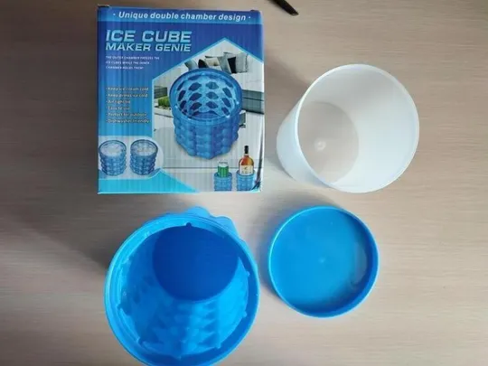 Форма відро для льоду ice cube maker genie для охолодження напоїв Де купити
