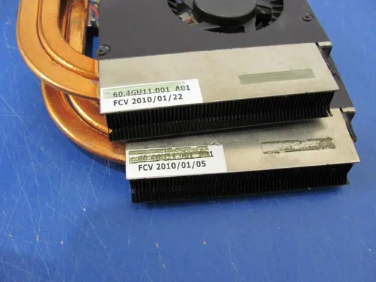 номер0292-27 Система охолодження Кулер Охолоджувальний блок Охолоджувальна система Кулери та системи охолодження Охолодження материнської плати cooling system 60.4GU11.001 23.10354.001 для MEDION Akoya E6213 E6214 P6622 P6630 оригіна Недорого