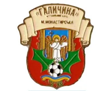 фото, Футбол. значок  ФК Галичина Монастыриска, Тернопольская области   Украина.