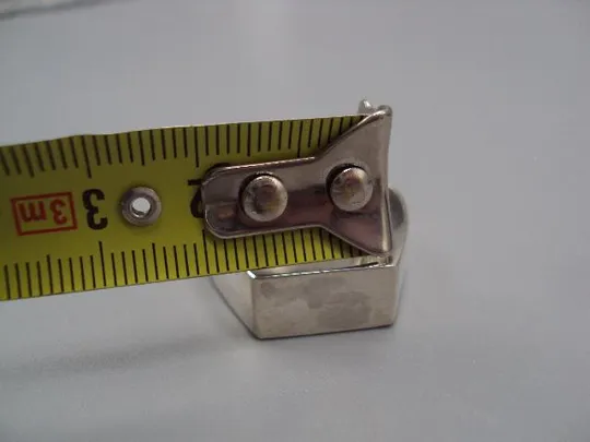 Мужское кольцо перстень печатка прямоугольник серебро 925 проба вес 9,78 г 24 размер новое №14409 Продаж