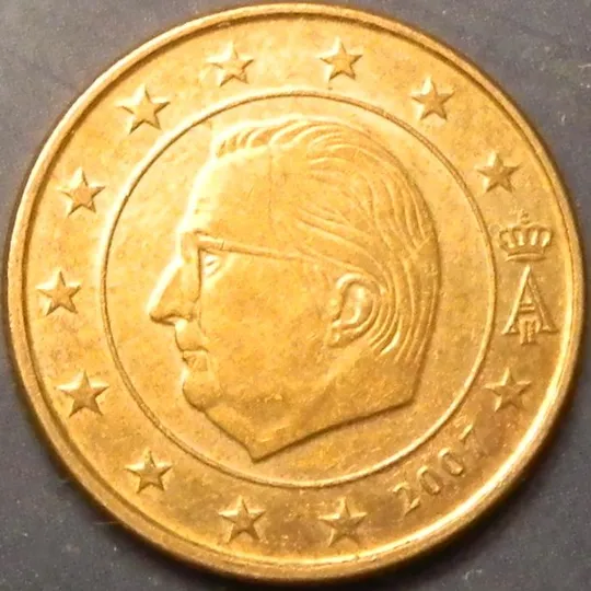 1 євроцент 2007 Бельгія Ціна