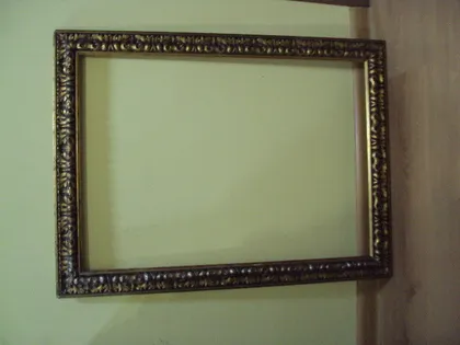 фото, Ажурная рама для картины Италия позолота дерево ажурна рамка для картини Італія 80х60 см №222