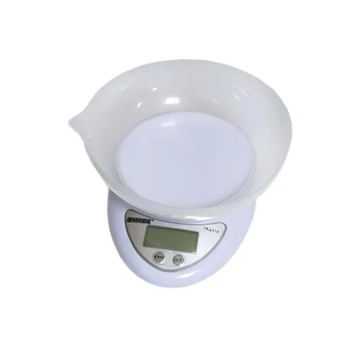 Весы кухонные электронные до 5кг, точность 1г, с чашей, Matarix MX-407 Ціна