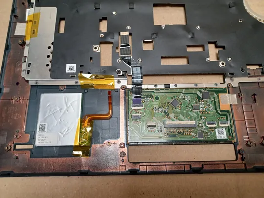 номер1063-10 Кришка панель палмрест тачпад AP147000100 для Dell Latitude P40G E7450 топкейс верхня панель палмрест cover-C  оригінал Де купити