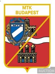 фото, значок футбол  ФК МТК Будапешт Венгрия   (серия герб города и эмблема клуба)