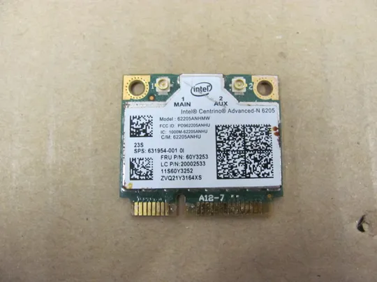 73-26 WI-FI модуль 6205 62205ANHMW 631954-001 60Y3253 для Lenovo Thinkpad T430s T420S T420Si T430S оригінал Ціна