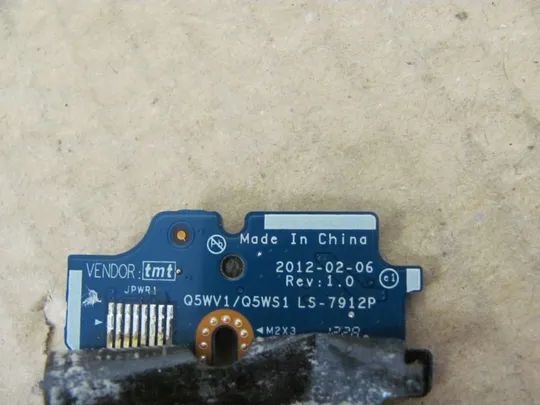 номер0024-13 плата кнопки ВКЛ Плата кнопки включеня Кнопкова плата Кнопковий модуль Плата управління кнопками  Плата кнопки живлення Laptop Power button board  LS-7912P для Acer Travelmate p253 E1-531 E1-571 V3-551, V3-571 оригінал Продаж