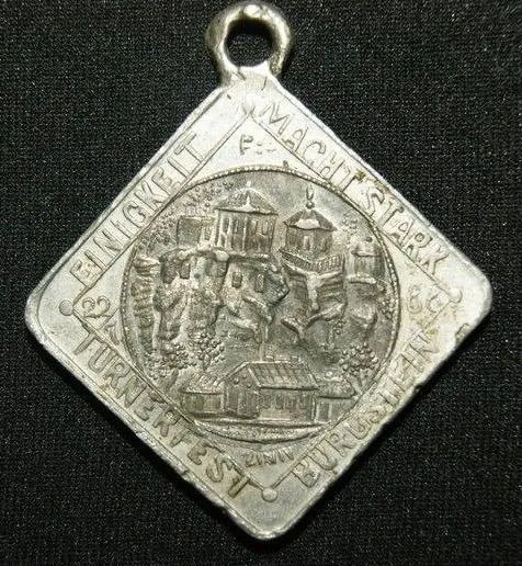 Купити Германия.Старый жетон - год 1891 - Фридрих Людвиг Ян