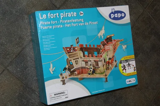 ПІРАТСЬКИЙ ФОРТ пират PAPO Франція 90-100мм НОВИЙ В УПАКОВЦІ Ціна