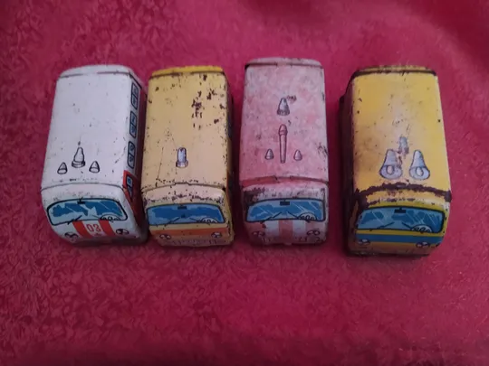 Четыре РАФ 977.Металл.Все службы:01,02,03,04. 60-е годы СССР. З аукціону