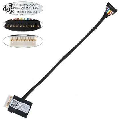 фото, Шлейф для підключення акумулятора DELL (3410, 3510, E3410, E3510) 450.0ka05.0001