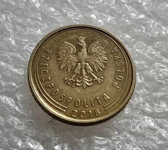 Купити (6863) 1 грош 2018 Польща, Польша, Polska