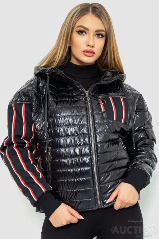 Куртка женская демисезонная, цвет черный, 102R5222 Ціна