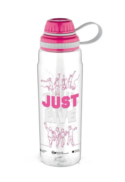 Бутылка для воды Gustо Ege GT-G-912069-P 800 мл розовая Ціна