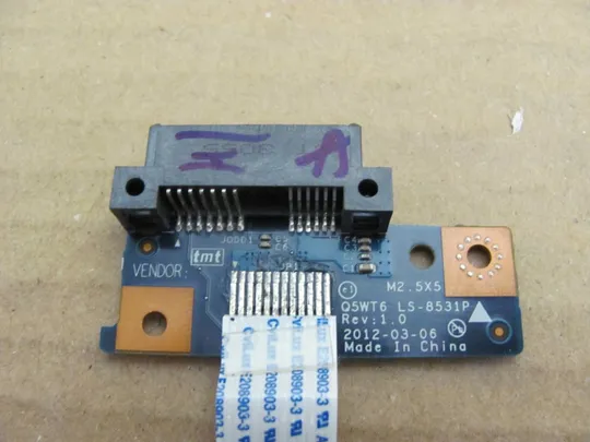 566-12 Плата привода DVD SATA Q5WT6 LS-8531P для Acer Aspire E1-571 E1-521 Packard Bell EasyNote TE11 оригінал Продаж