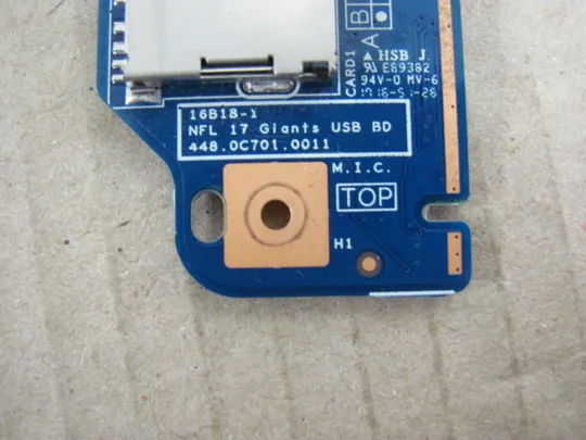 номер0213-23 плата USB  Card reader 448.0C701.0011 450.0C701.0001  для HP Pavilion 17-AK 17-BS   оригінал Де купити
