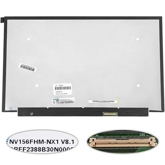 УЦЕНКА ПИКСЕЛЬ !!! Матриця 15.6 NV156FHM-NX1 (1920*1080, 40pin(eDP, IPS, 120HZ, 16.7M, 45% NTSC), LED, SLIM(без планок та вушок), Ціна