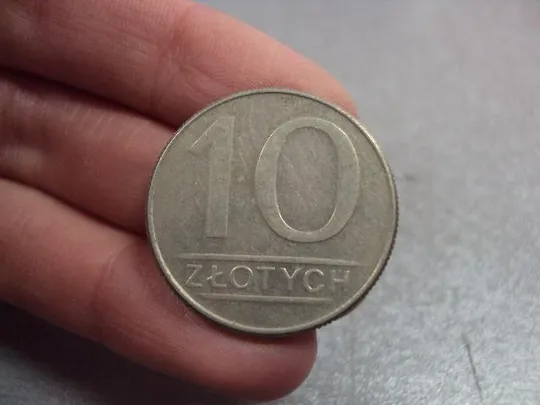 монета польша 10 злотых 1988 №9776 З аукціону