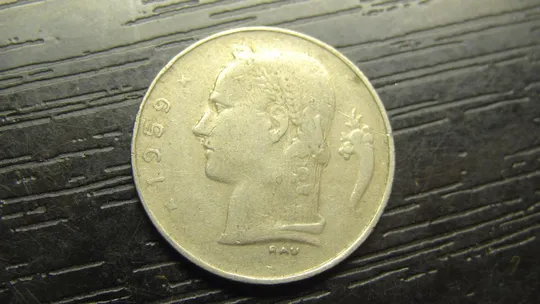 Купити 1 франк 1959 Бельгія Belgique