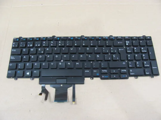 630-14 клавіатура з підсвіткою 0HYRF9 02R2P6  для Dell Precision 7510 7520 P53F оригінал Ціна