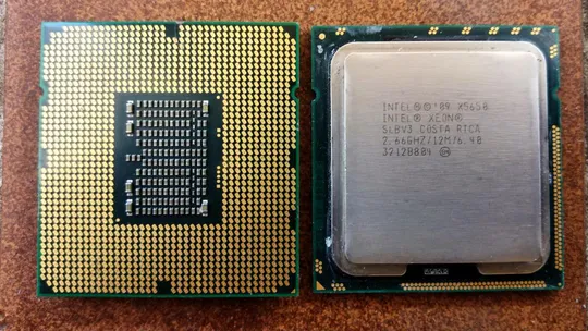 6х ядерный процессор Intel Xeon X5650 SLBV3 6C/12HT 2.70-3.10GHz/12M/6.40GT/s 95W LGA1366 Вживане Ціна