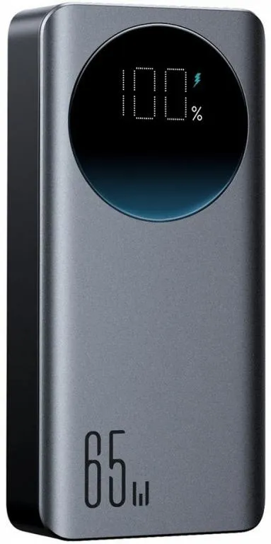 УМБ Joyroom 30000mAh 65W USB-A, 2xUSB-C In/Out,PD,QC3.0 Black Ціна