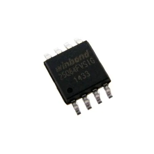 Чип W25Q64 W25Q64FVSIG SOP-8, 64Мб Flash SPI Ціна