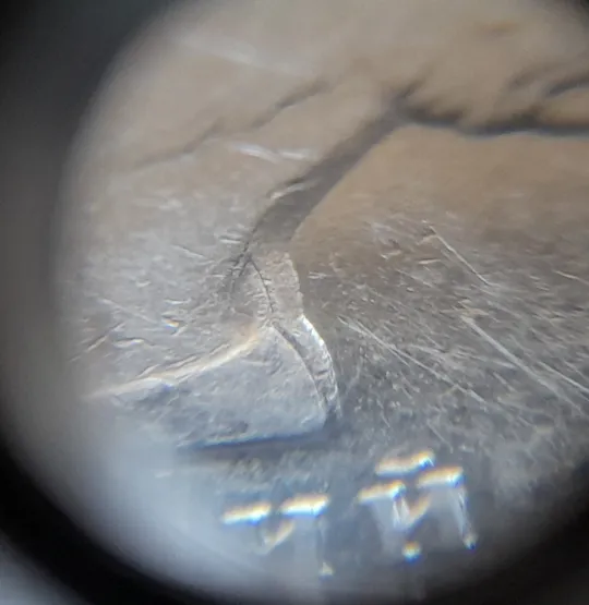 (7204) 2 гривні 2018 значні напливи лишнього металу навкруги елементів зображення на реверсі Інтернет-аукціон