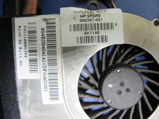 номер0246-6 система охолодження Охолоджувальна система Кулери та системи охолодження Охолодження материнської плати cooling system  666391-001 665309-001 KSB0505HB для HP DV7 dv7-6b03sg DV7-6000 DV6-6000 оригінал Де купити