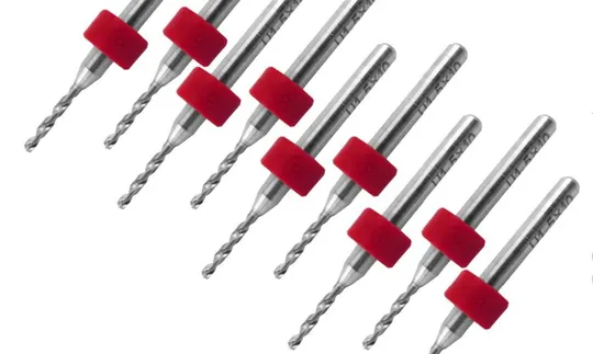 Сверла твердосплавные 1.0 мм для печатных плат. Карбид вольфрама. Ціна