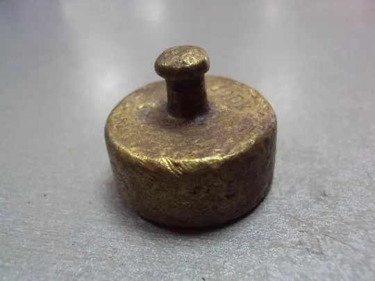 Гиря клейма 10 Dk герб орел гирька высота 2,7 см, диаметр 3 см №11614 Ціна