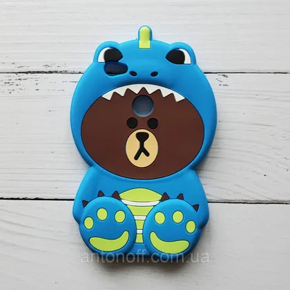 фото, Чохол Xiaomi Redmi Note 5A Prime для телефону силіконовий Blue Bear