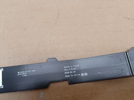 номер1055-19 шлейф кабель для роз&#039;єму плати вводу-виводу 0NVR0X DAZ10 LF-F211P для DELL XPS 15 9575 2-in-1 Precision 5530 оригінал Продаж