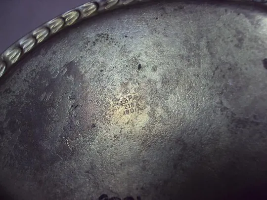 Спецовники набор для специй солонка перечница и поднос латунь Индия высота 10 см №11493 Характеристики