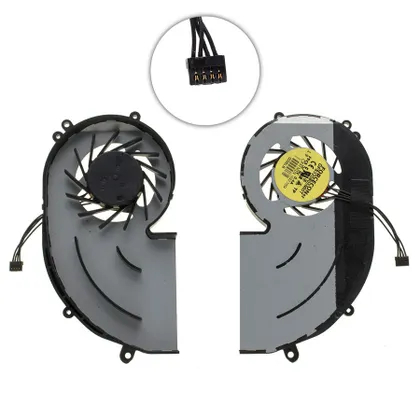 фото, Оригінальний вентилятор для ноутбука DELL VOSTRO V13, V13TL series, 4pin (DFS320805MI0T F9K5) (Кулер)
