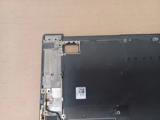 номер1051-1 корпус кришка Палмрест корпус топкейс Верхня панель палмрест cover-C 0TJP2V AQ3RH000112  з клавіатурою 0F6HHK 490.0JD07.2D0T  для Dell XPS 15 9500 9510 PRECISION 5550 5560 оригінал Продаж