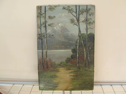 фото, Закарпатская школа. Г.Рослей раз. 45 х 30 см. к.м. 1930-40  гг. Ужгород.