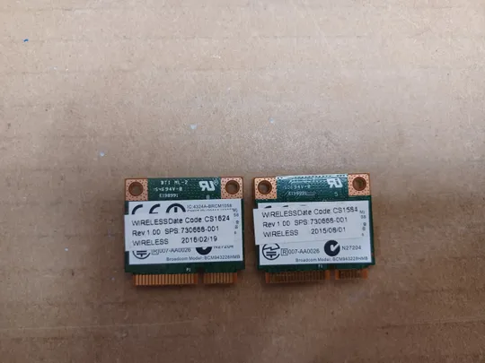 Купити номер1049-7 WI-FI модуль адаптер 697316-001 666914-001 для HP Probook 650 G1 655 G1 оригінал