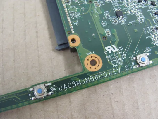 386-33 материнська плата РОБОЧА DA0BM5MB8D0  SR17E для   Lenovo IdeaPad B5400 M5400   оригінал Де купити