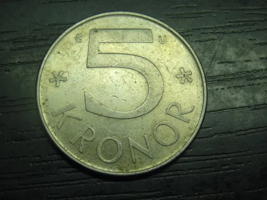 Купити 5 крон 1983 Швеція
